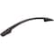 Jeffrey Alexander 128 mm Center-to-Center Brushed Oil Rubbed Bronze Flared Regan Cabinet Pull 847-128DBAC - alternate 1